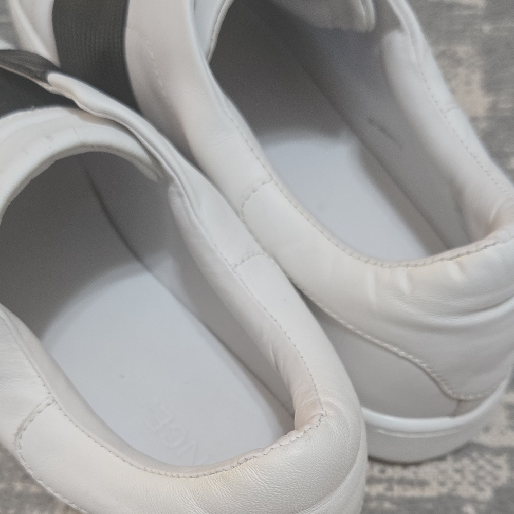 Vince White and Black Slip-On Sneakers - Picture 2 of 12